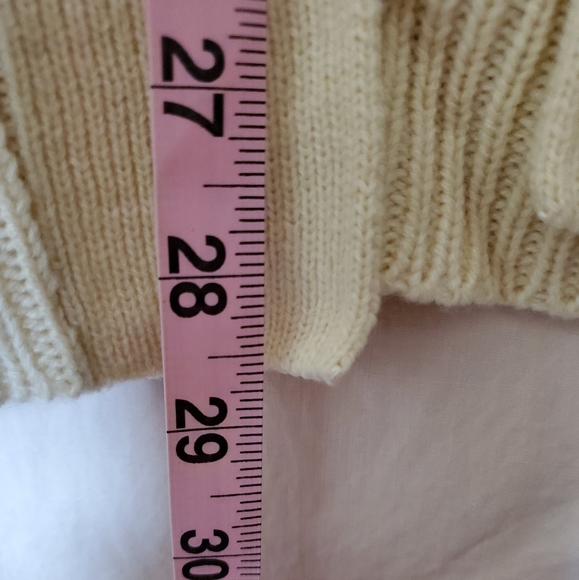 Coco & Main Retro Looking Cardigan Sweater w/Floral Sleeves - Picture 7 of 8